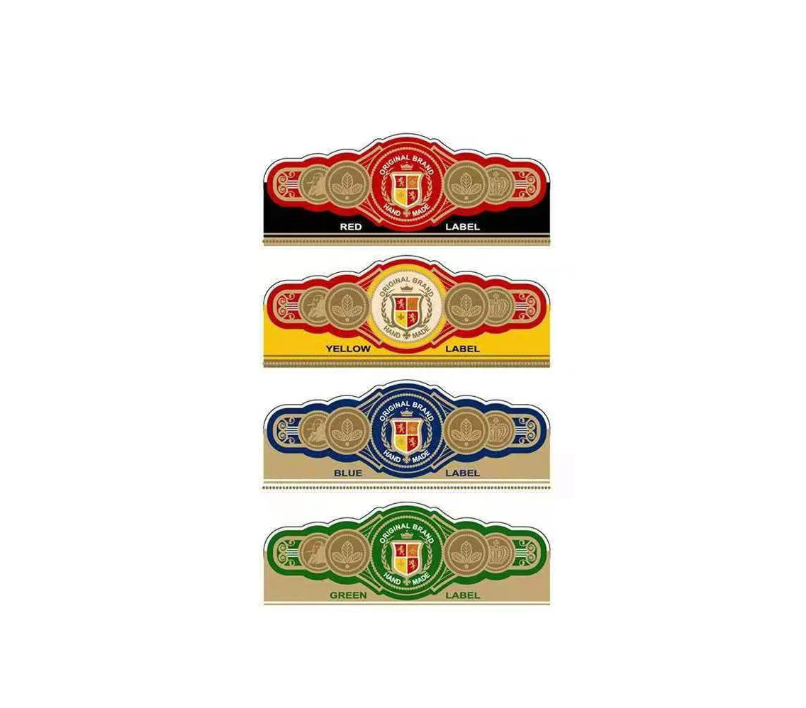 custom printed cigar band private logo luxury cigar paper label gold embossed buy cigar band cigar label sticker gold embossed private logo cigar band product on alibaba com