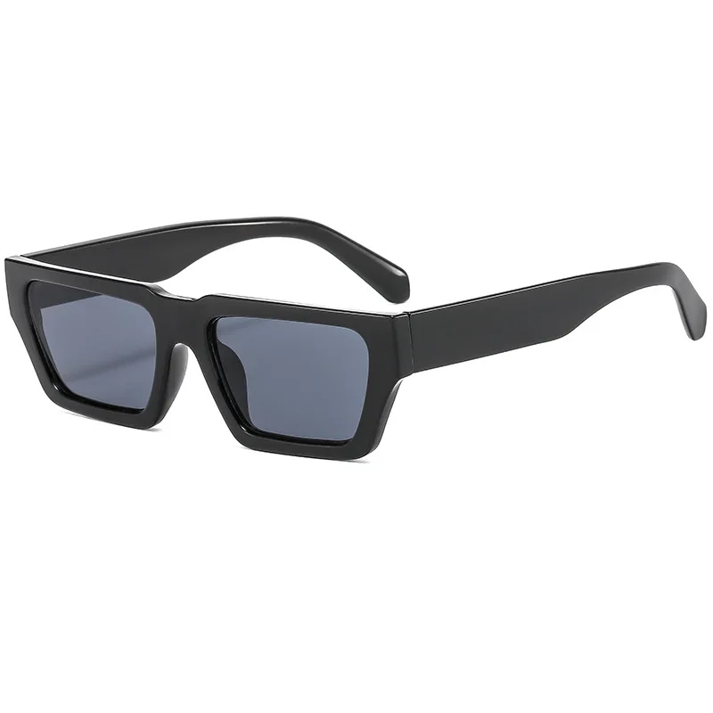 

Square Custom Logo Sunglasses Women Men Unisex Retro Rectangle Sunglasses High Fashion Sunglasses