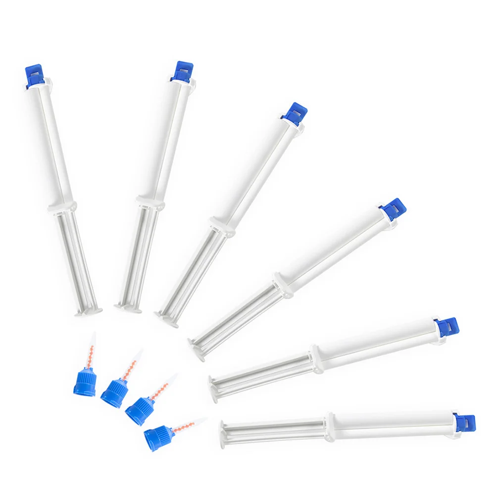 

5ml Teeth Whitening Gel Syringes 44%cp Hydrogen Teeth Whitening Gel Dual Barrel Syringe For Clinic