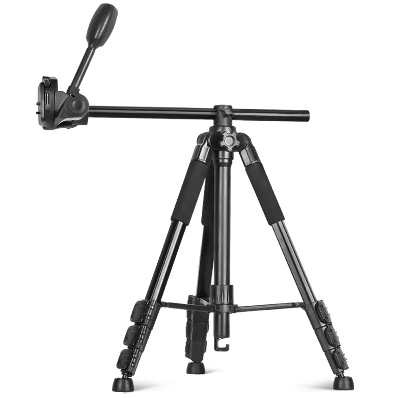 

Q111H 1.56M Lightweight and fast mobile phone stand suit for SLR and video cameras horizontal tripod