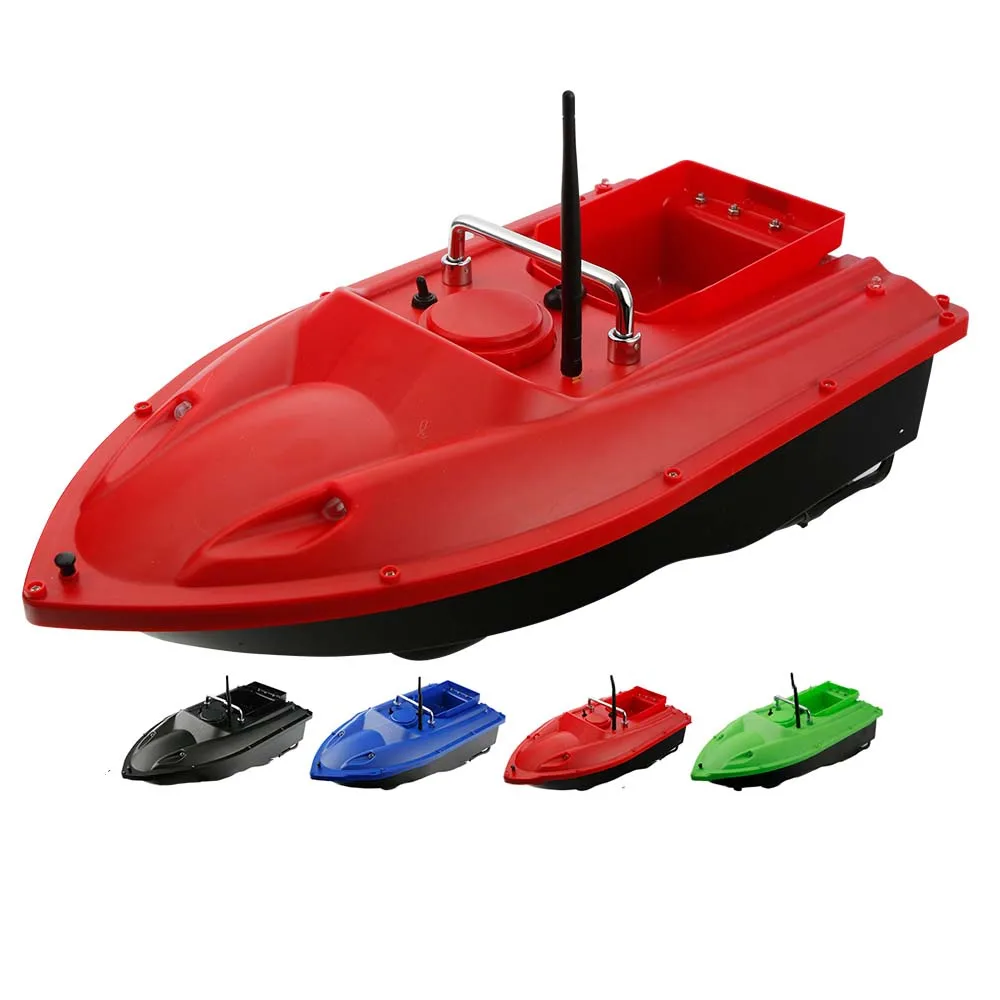 

QUALITY boat bait with red ABS hulls battery bait RC fishing boat with dual motor fishing boat for fishing