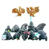 Hot Selling Cute Pattern For Kids Gift Godzilla Collection Model Toy Anime PVC Figure 12pcs per set