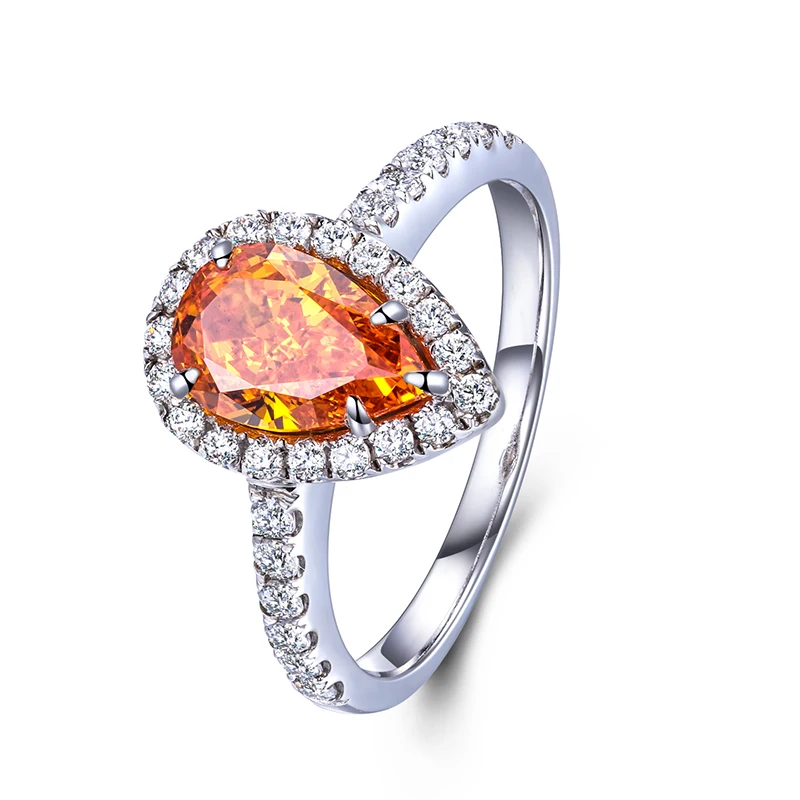 

Closed to natural gemstones jewelry but more affordable gold plated 925 sterling silver jewelry Rings women, Yellow, pink, white, blue