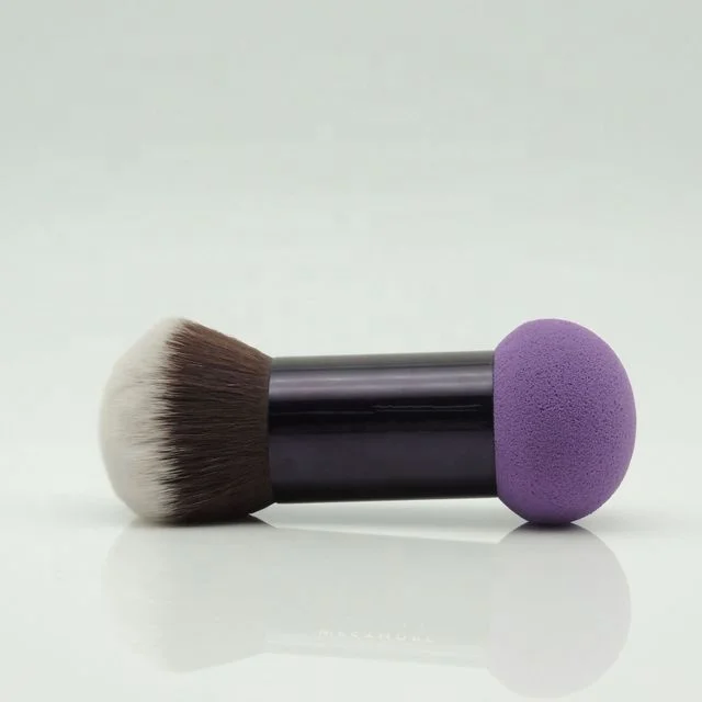 

BEAU FLY Foundation Brush Makeup Brushes Double Head Large Soft Powder Big Blush Flame Brush, Purple