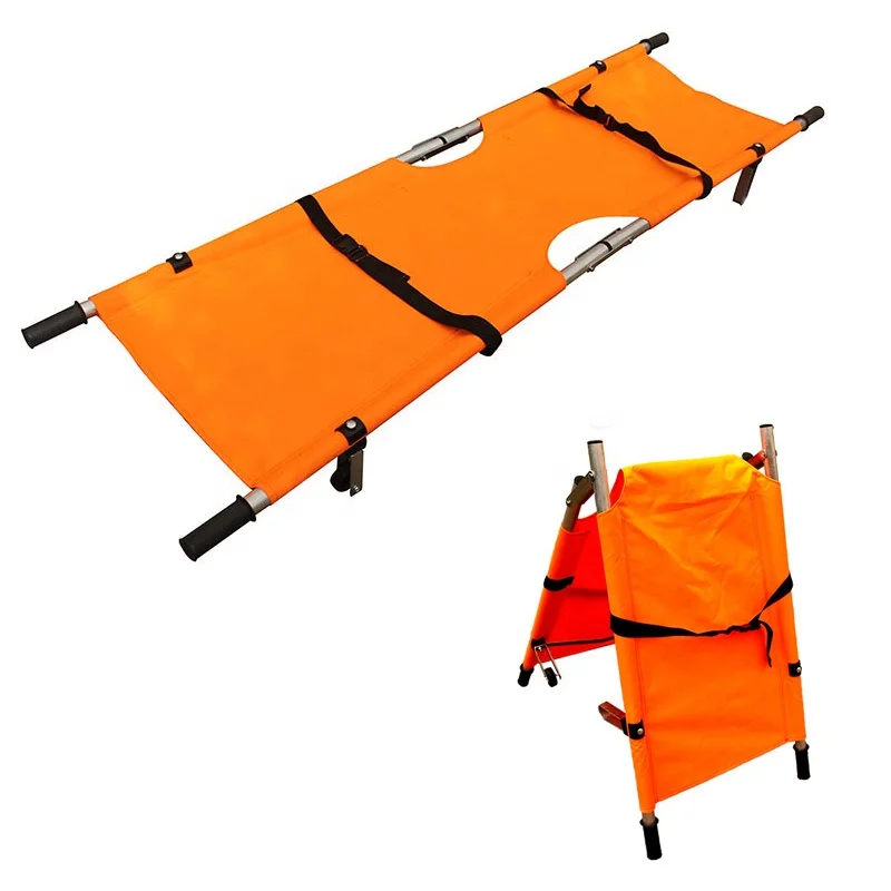 

Hot sale portable medical foldable lightweight emergency stretcher for sales