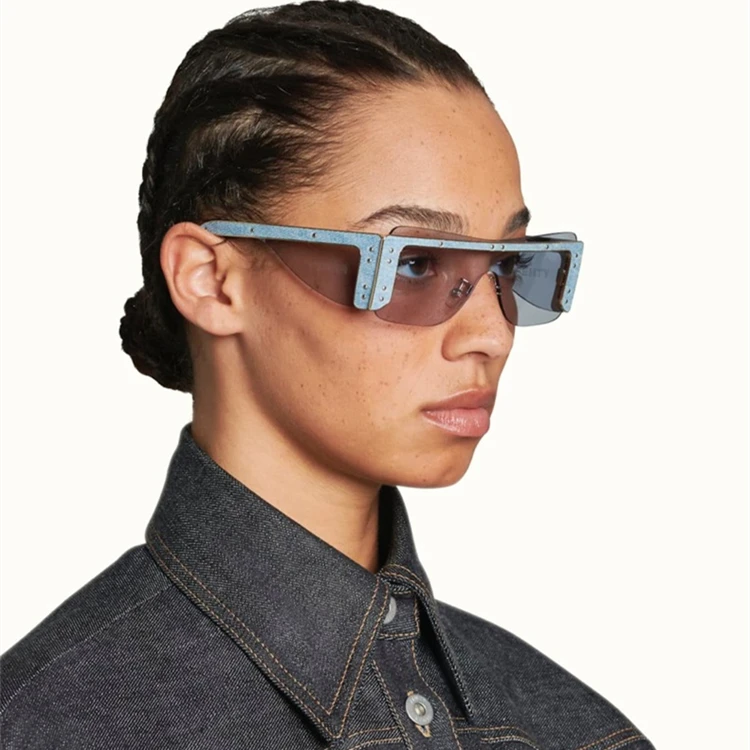 

Private Label Sunglasses Luxury Designer Sun Glasses Jeans Blue Fashion Sunglasses For Women, Custom colors