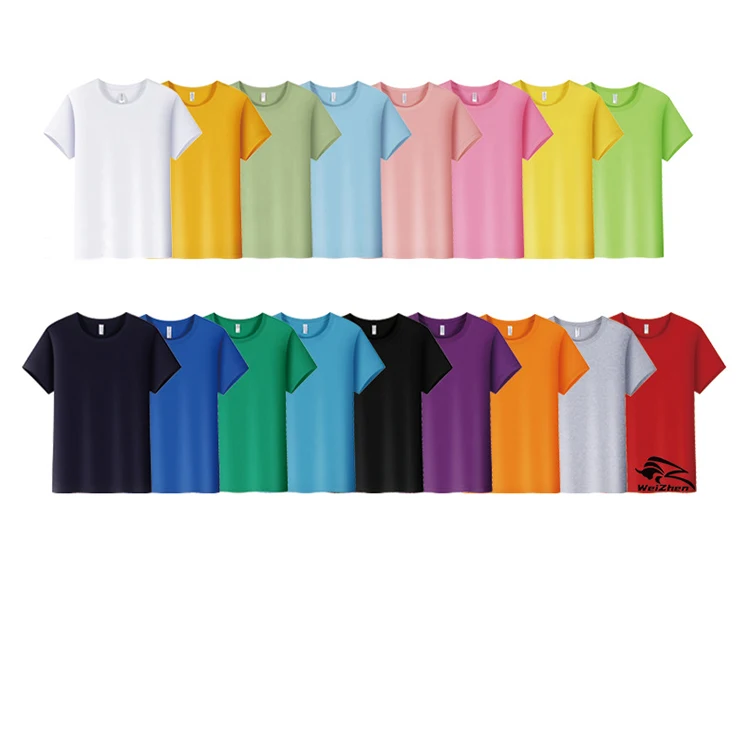 

Hot sale colorful 100% Cotton Oversized blank unisex plain color t-shirts