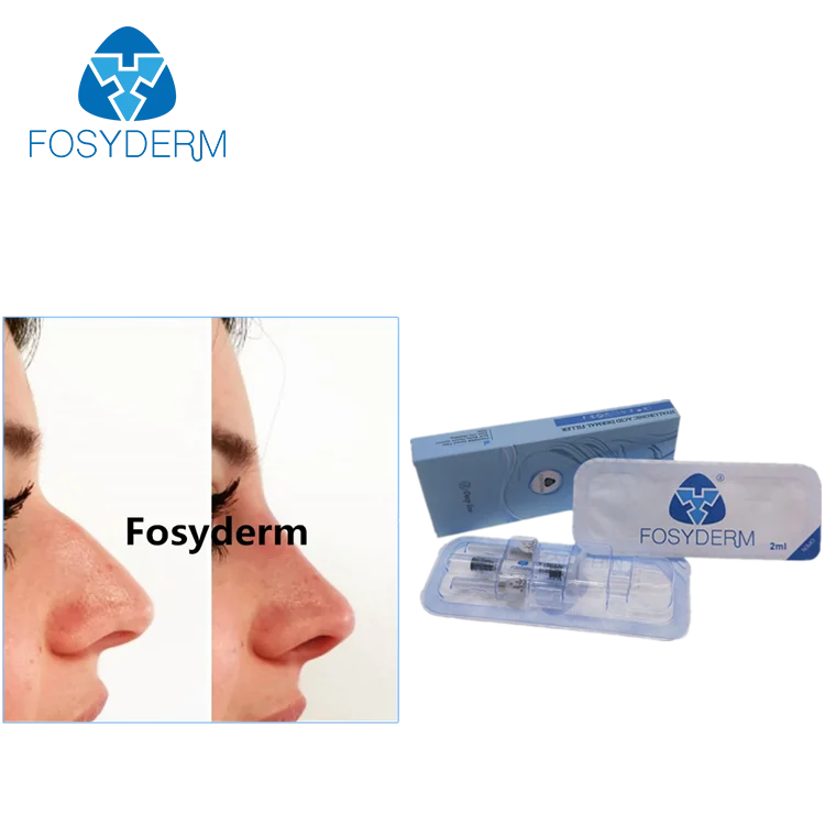 

Fosyderm Deep Line 1ml Nose Up Hyaluronic Acid Dermal Filler Injection, Transparent