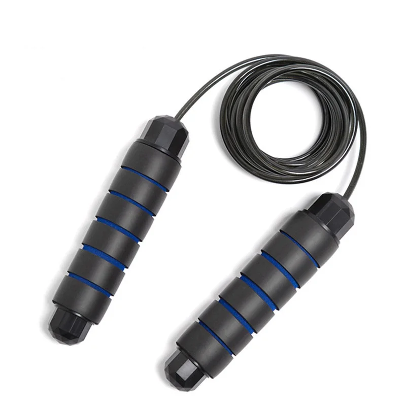 

Jumping Rope with Memory Foam Handles 3m length rope, Red+bule+green+black