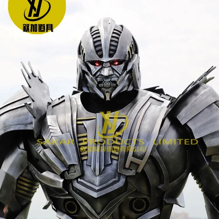 

Wearable and audible multi-color function giant transformer bumble bees cosplay robot suit robot mascot costume for sale