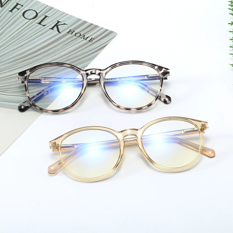 

95265 Newest TR90 Anti Blue Light Glasses Optical Frames CP Injection Eyeglass Frames Brand Custom Eyewear Wholesale