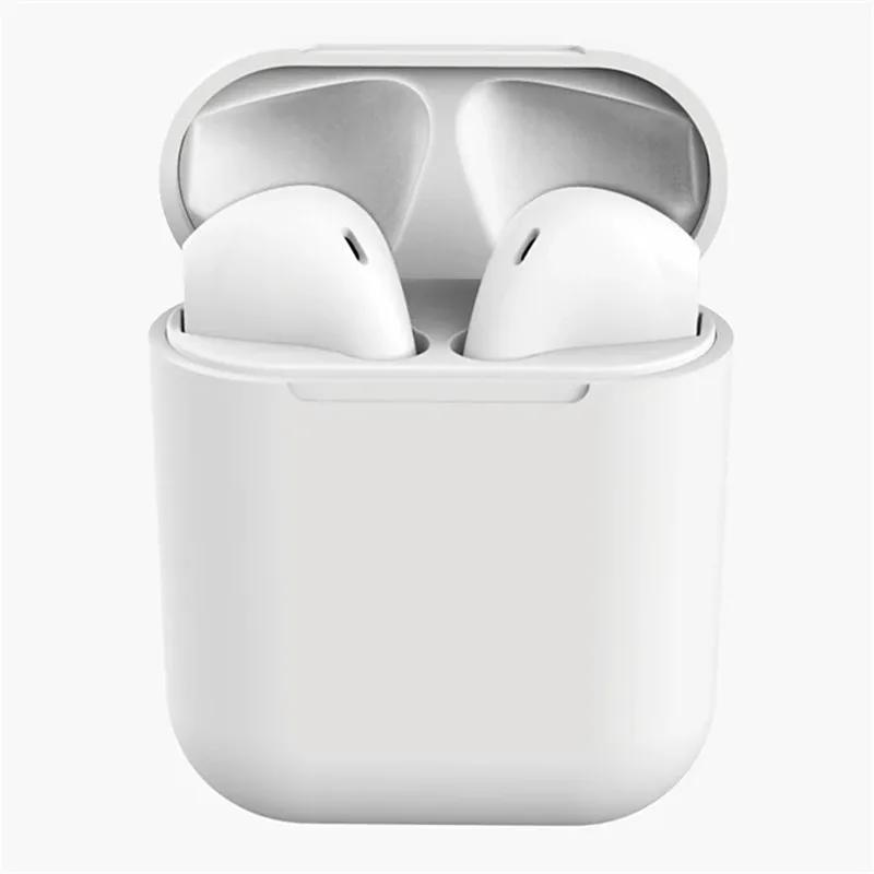 

2020 new arrival genuine 2nd generation i12 ear pods bluetooth inpods 12 for apple iphone