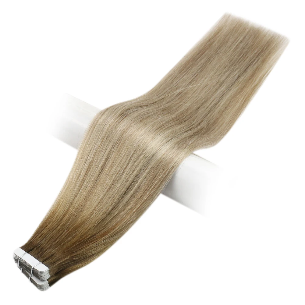 

Moresoo #3/8/22 Wholesale 100% Natural Raw Human Virgin Tape In Human Hair