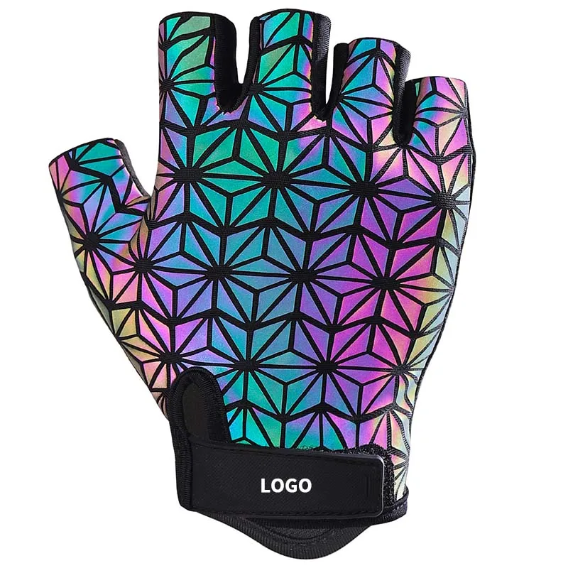 

Outdoor Cycling Bicycle Racing Half Finger Biking Gloves Gym Fitness Sport, Picture