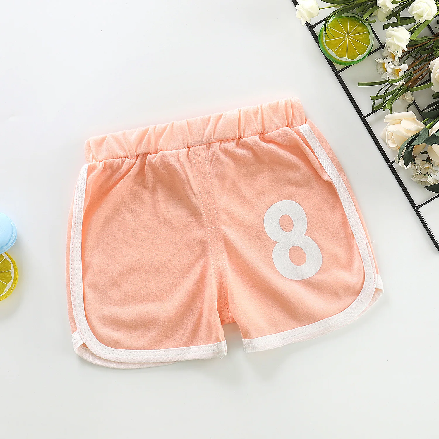 

blank color summer baby girl shorts fashion kids shorts pants for 1-3 years