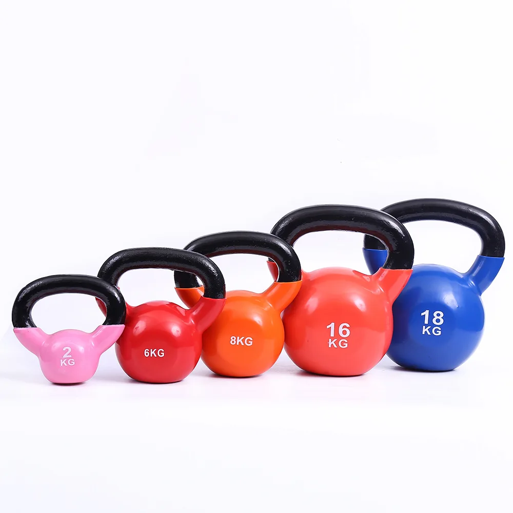 

Different colour black powder coated kettlebell with cast iron, Red,green,gray, purple