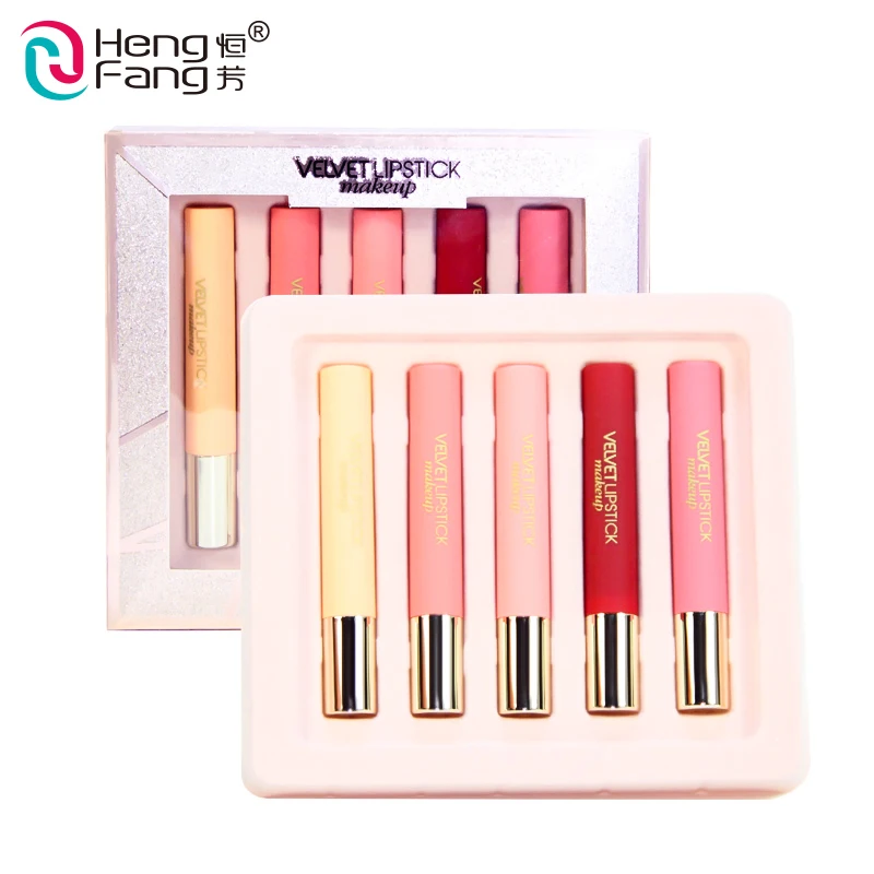 

Beautiful Girls Long Wearing Colorful Jam Fashion Color Lipstick