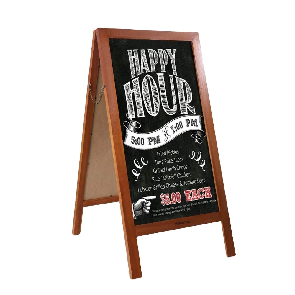 Sidewalk Chalkboard Sign Sandwich Board Chalk Board Standing Sign