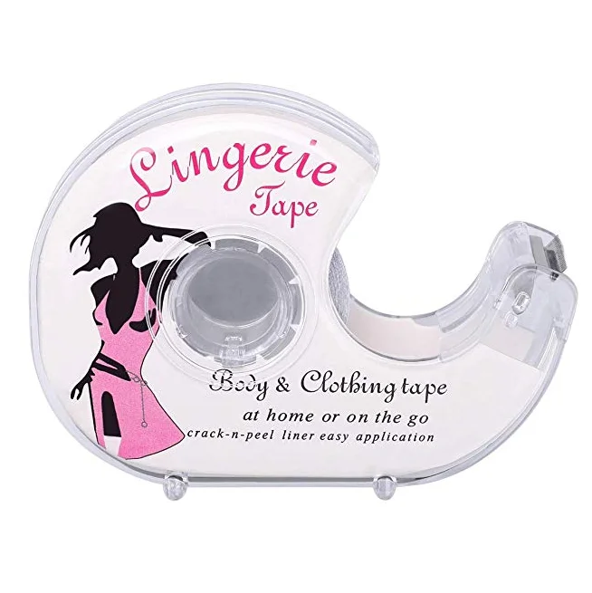 

Invisible Double Sided Clothing Tape Boob Body Tape Adhesive Lingerie Tape for Bra Accessories, Clear