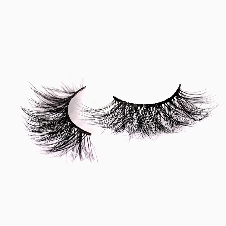 

30mm 25mm Mink eyelash,Custom Label mink eyelash extensions, Black