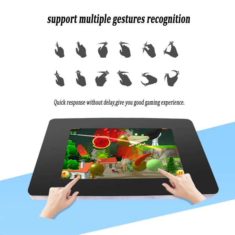 product-Restaurant Interactive Multi Touch Screen Smart Table Video Technical Support Cheap Factory -1