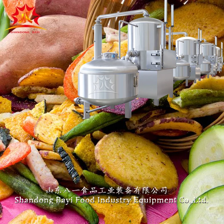 Big capacity jackfruit vacuum fryer fruit vacuum fryer