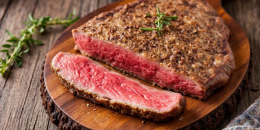 Dry Rubs for Steak with a Bowl of Spices and a Grill