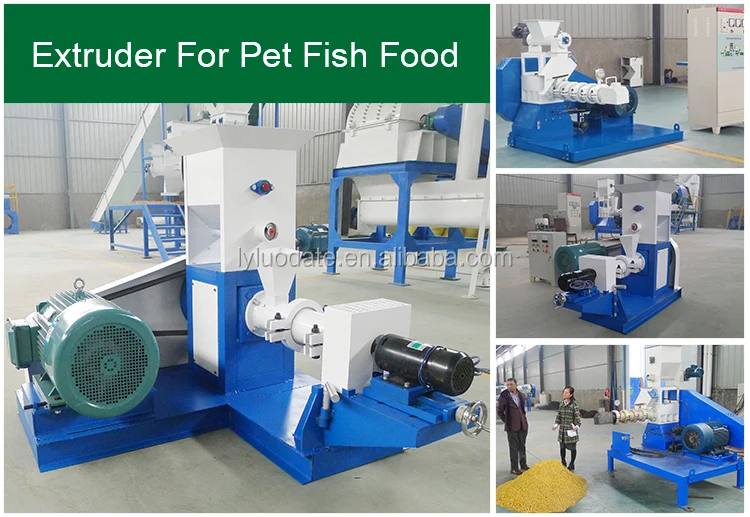 China Manufacturer Pet Cat Food Extruder For Dog Food Extrusion Machine