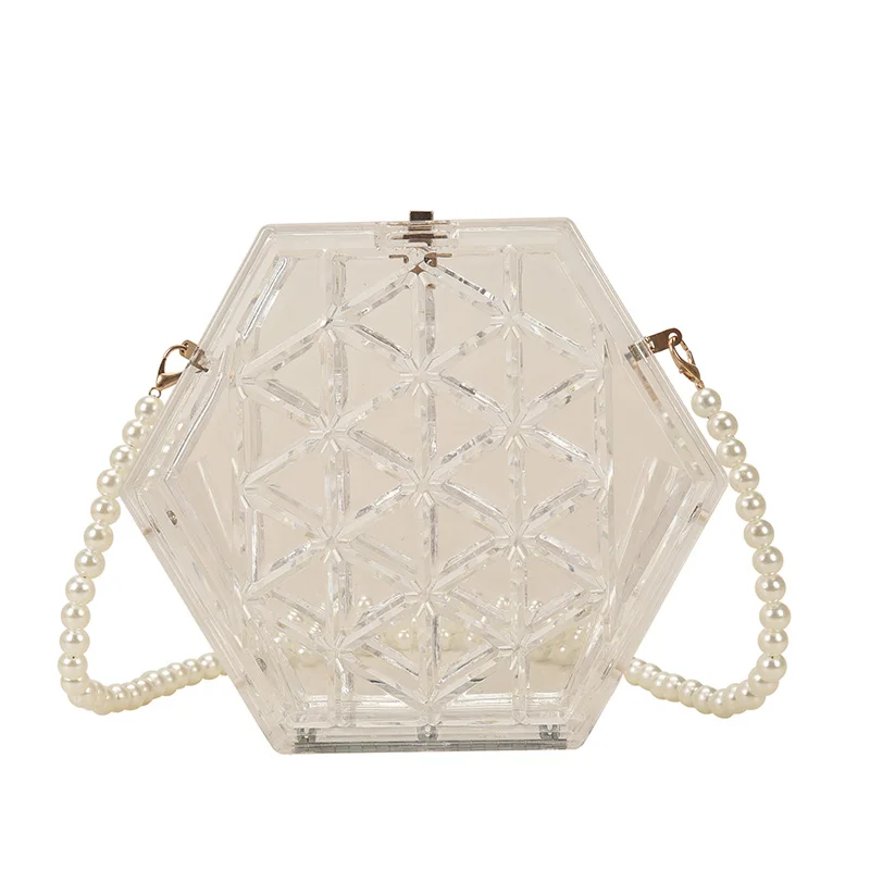 

Wholesale New Trendy Handbags Hexagon Crossbody Phone Bag Crossbody Phone Bag