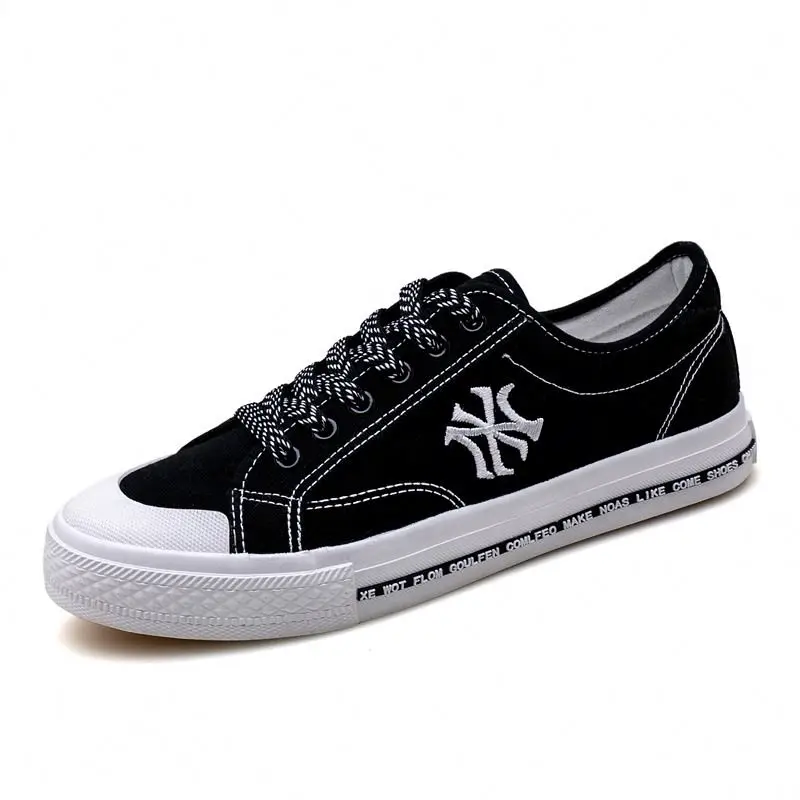 

NY casual Vulcanized Canvas shoe for men Board shoes Korean version, White