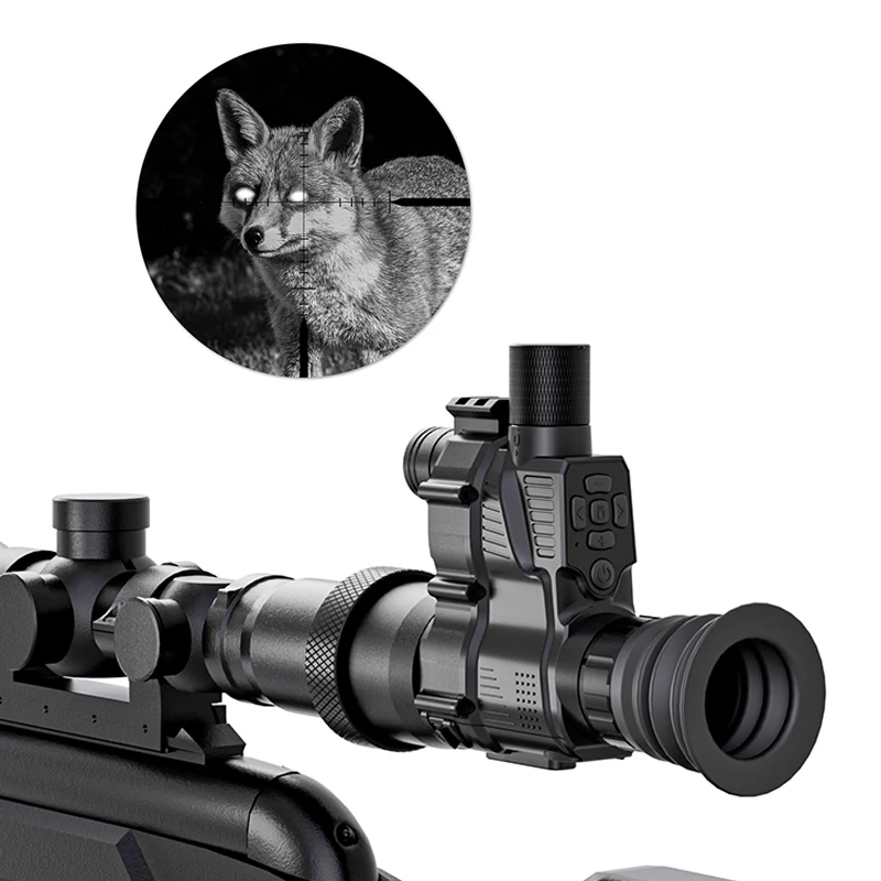 HENBAKER NV700S Magnification 4x-14x waterproof HD Digital Night Vision Optical Scope monocular telescope