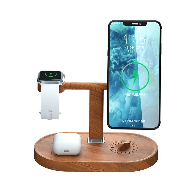 

Magnetic Trending 2022 Qi 15w Fast Charging Stand Phone and Watch Dock Station 3 in 1 Wireless Charger for phones+watch