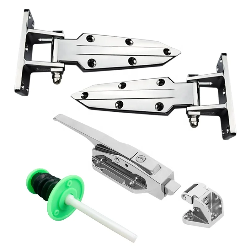 1178 1460 Cold Room Door Hardware Handle Hinges Cold Room Door Hinge Handle Lock Latch