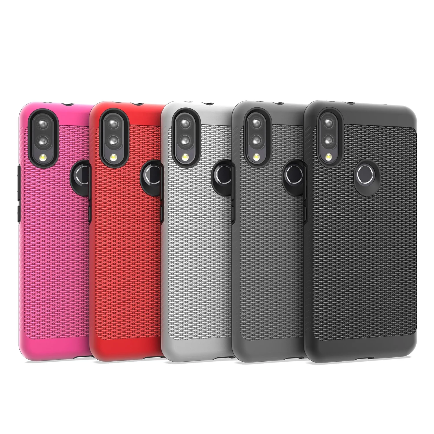 

Wholesale Mobile Cover for LG K51 Stylo 6 ,2 in 1 Dual Layer Hybrid Shockproof Slim Case for Alcetel 3V Case, Multi colors