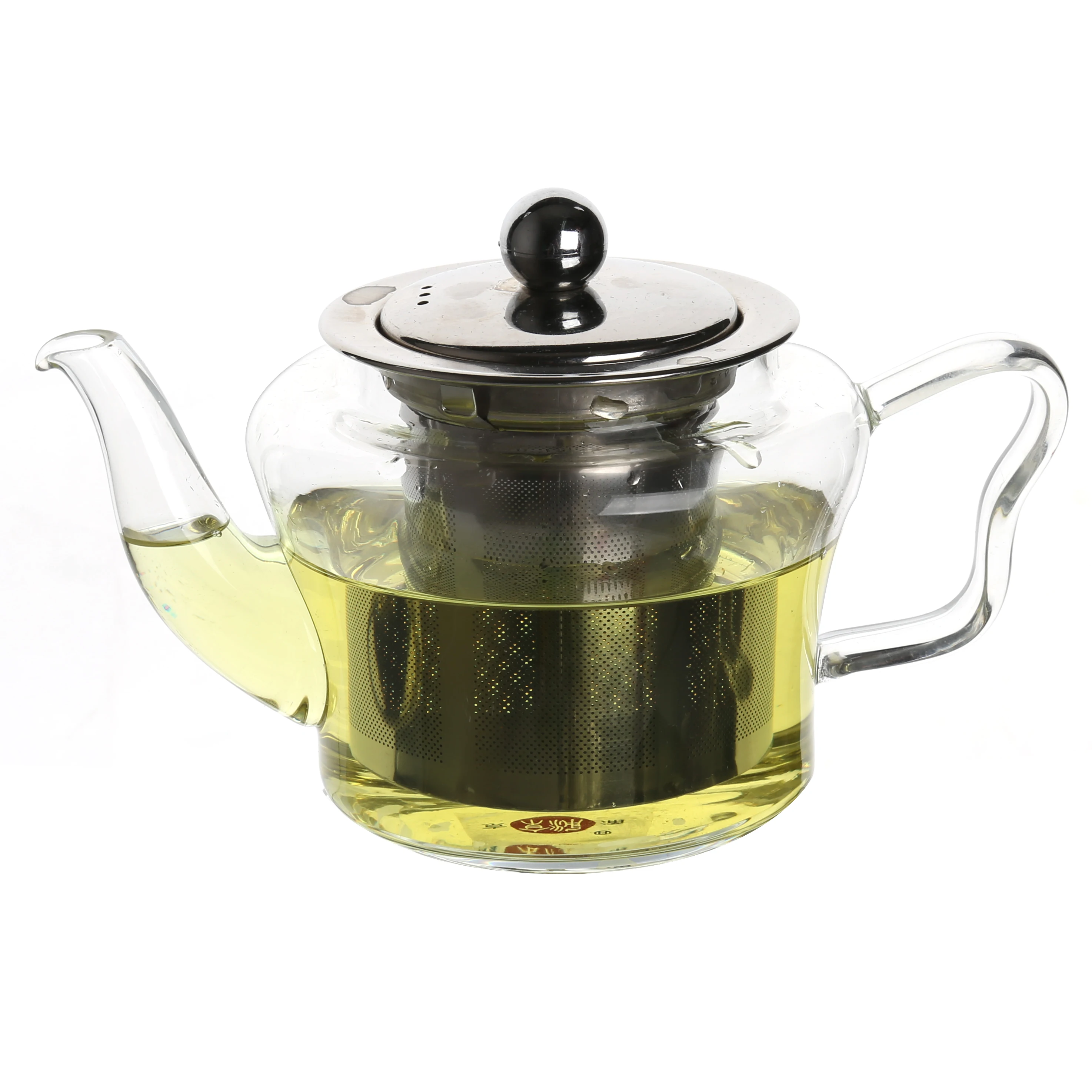 

hot sell tea borosilicate glass teapot, Transparent