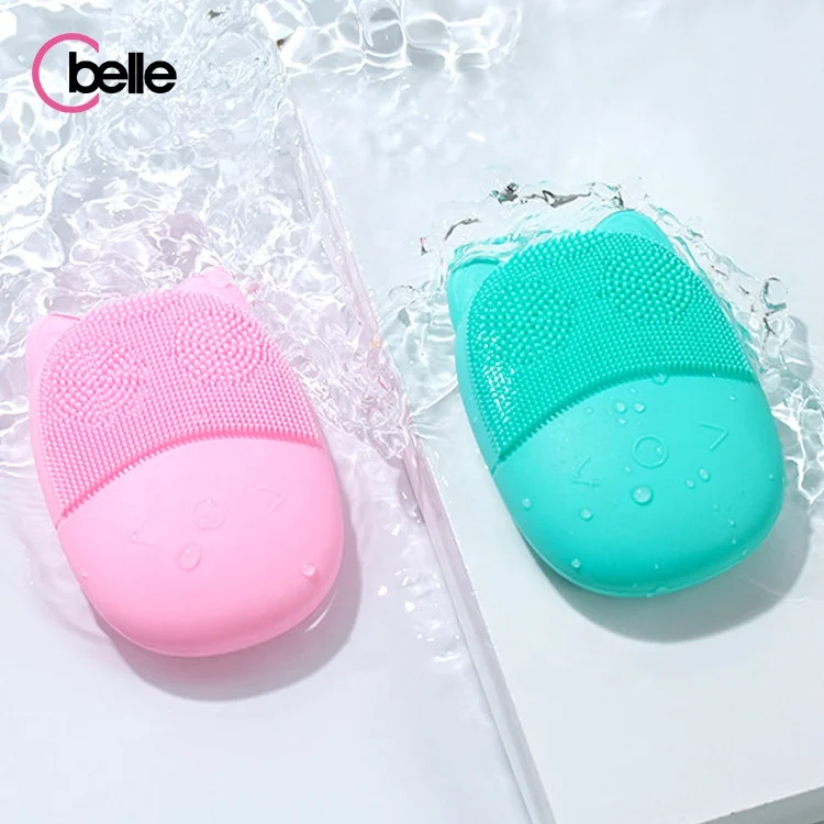 
Beauty And Personal Bear Silicone Automatic Mini Face Cleansing Brush For Face Exfoliation Electric Scrub The Best Facial Brush 