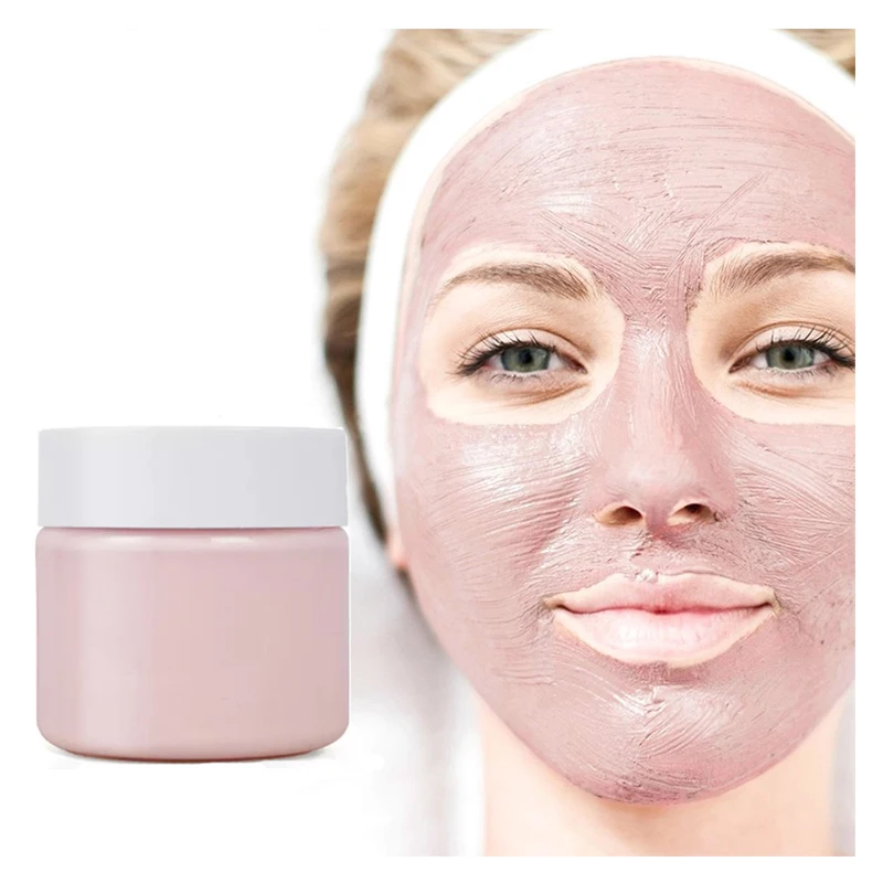 

Organic Pink Clay Mask And Moisturizing With Pink Clay, Beige