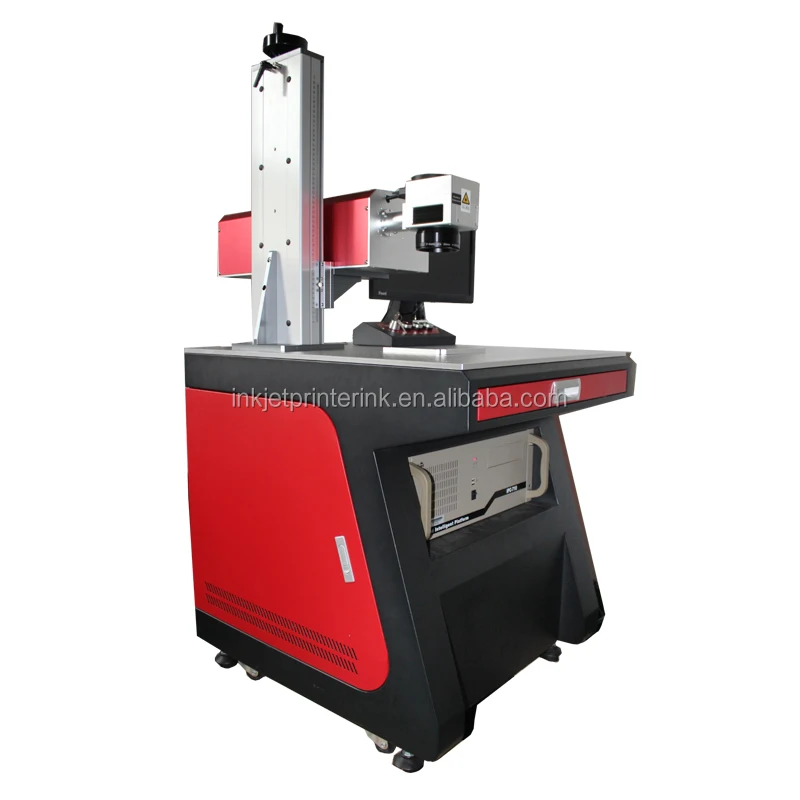 
UV laser Marking machine logo printing machine for cosmetic 4 lines uv code printer 
