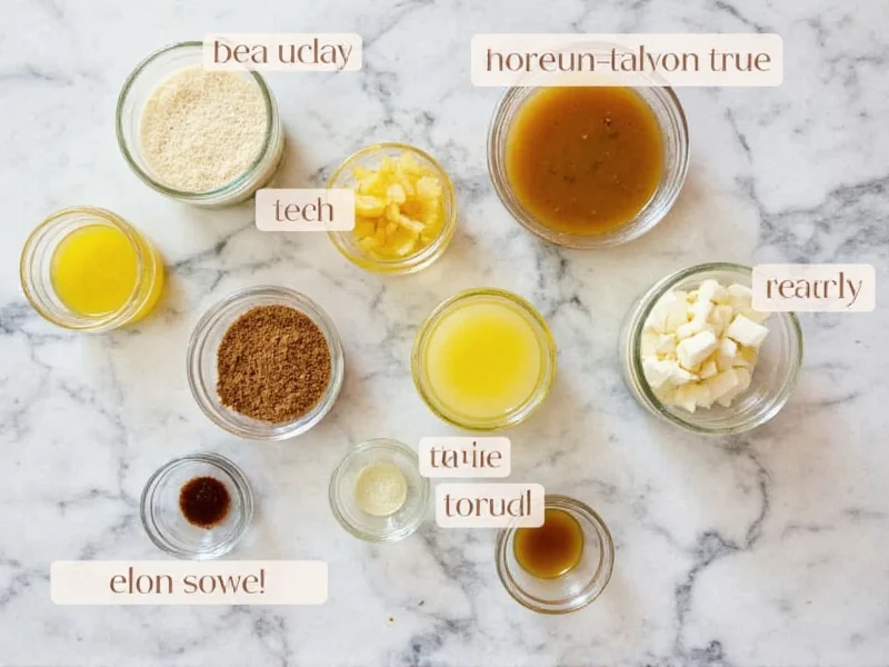 Homemade dressing ingredients in mason jars