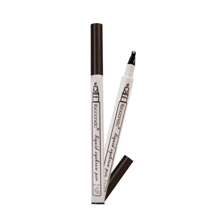 

Waterproof Long Lasting Permanent Liquid Eyebrow 3 tip Tattoo Pen Eyebrow Pencil