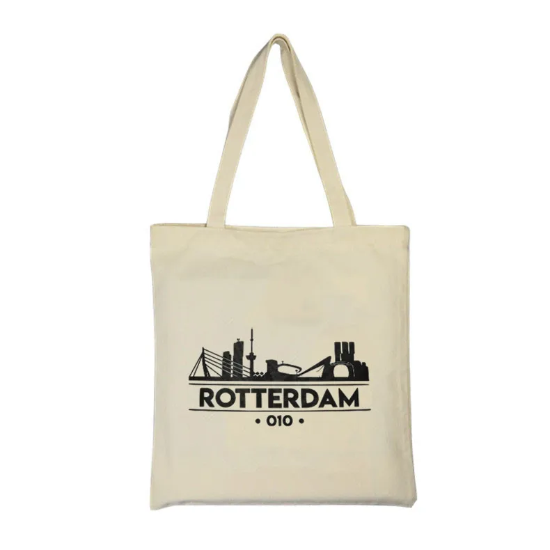 

large shopping organic grocery canvas cotton tote bags with custom printed logo, Customized color