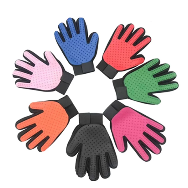 

Pet Massage Cleaning Deshedding Brush Cat Hair Remover Brush Dog Pet Grooming Glove