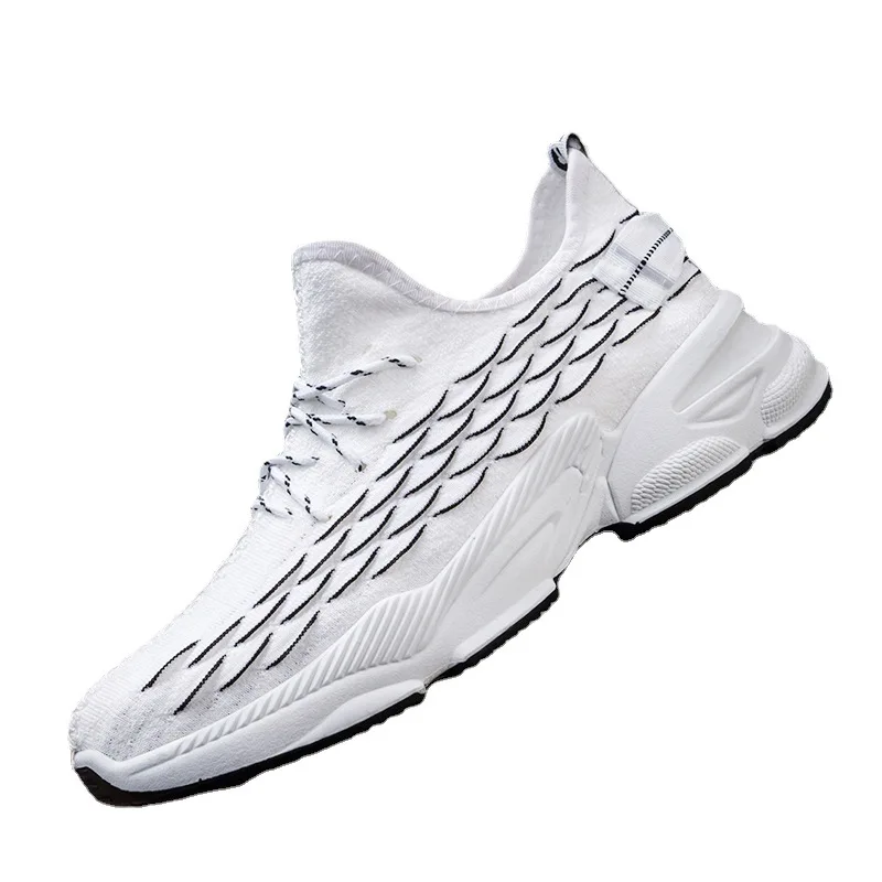 

Comfortable and Breathable Wear Resistant Lace-up Fashion Trend Sport Shoes for Men, 2 colors