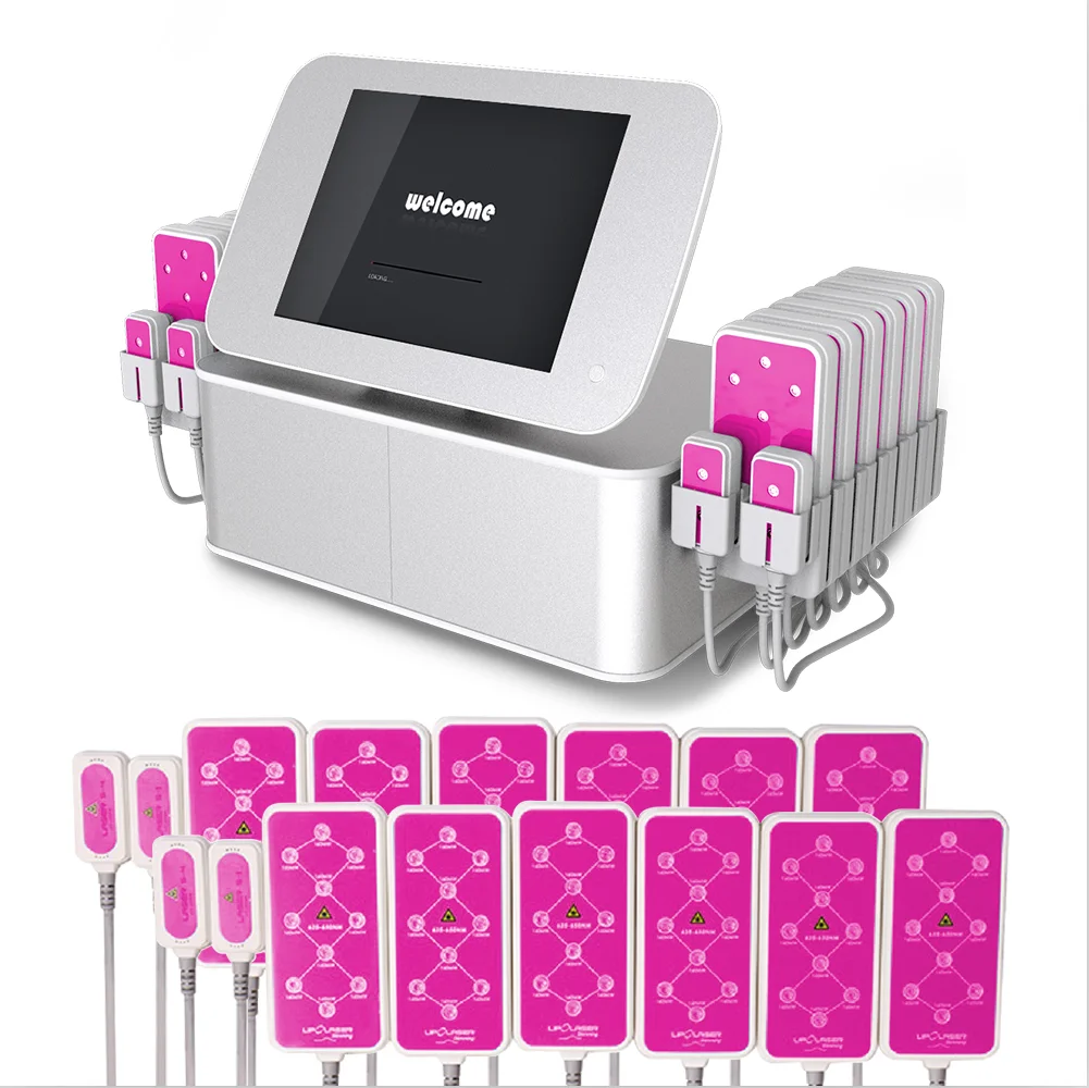 

2020 Professional cold laser slimming apparatus machine with lipo 16 laser pads body slimming machine weight loss
