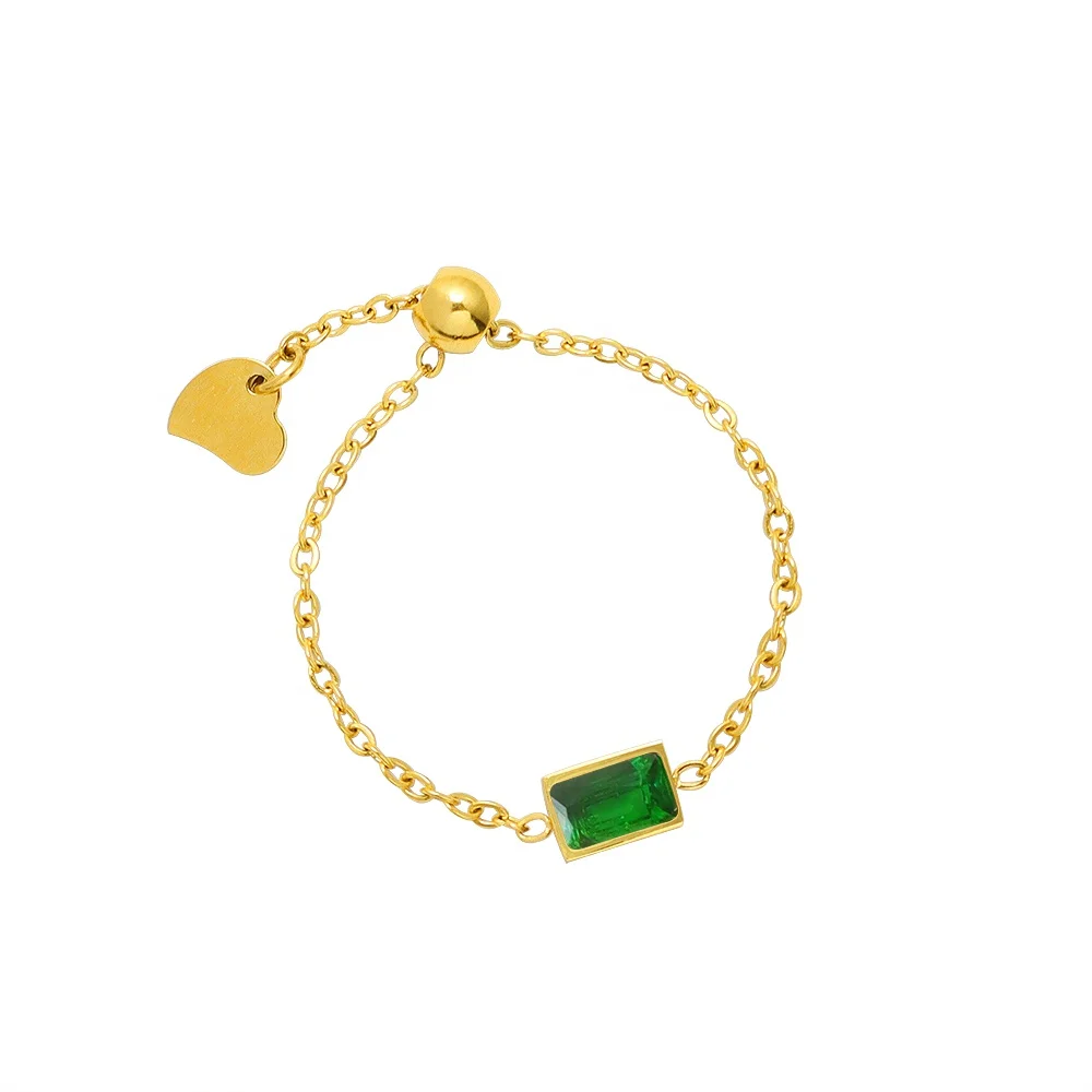 

2022 Fashion Zircon Inlaid Pull-Out Ring