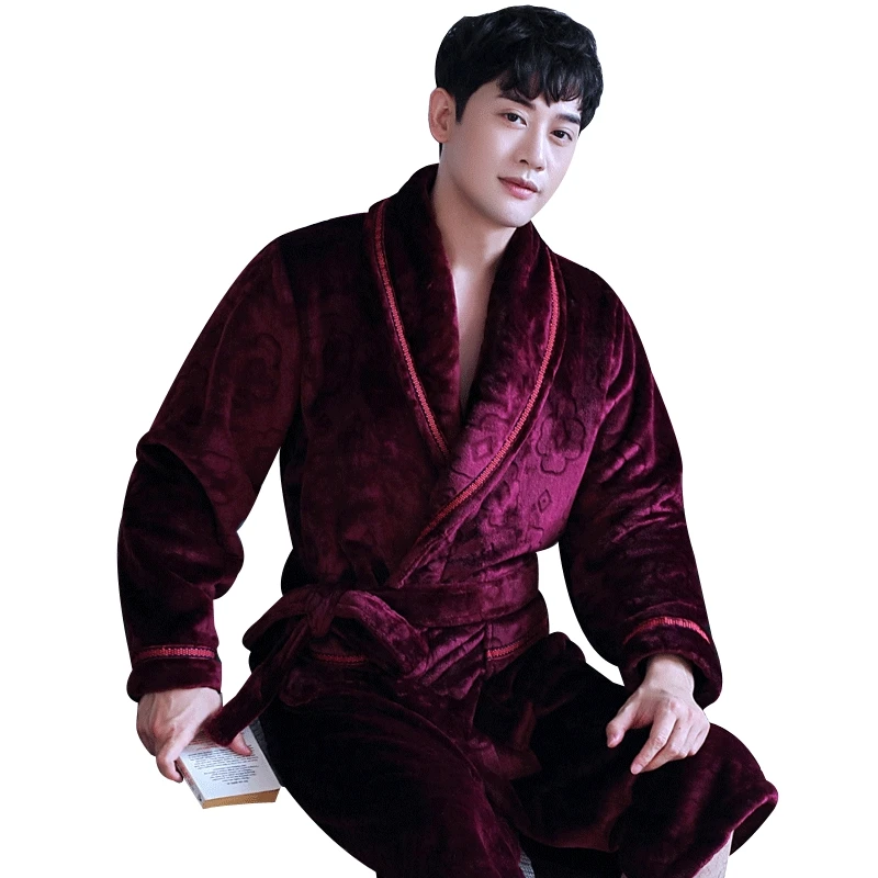 

Fugari Super Soft and Warm Pajama Mens Bathrobes