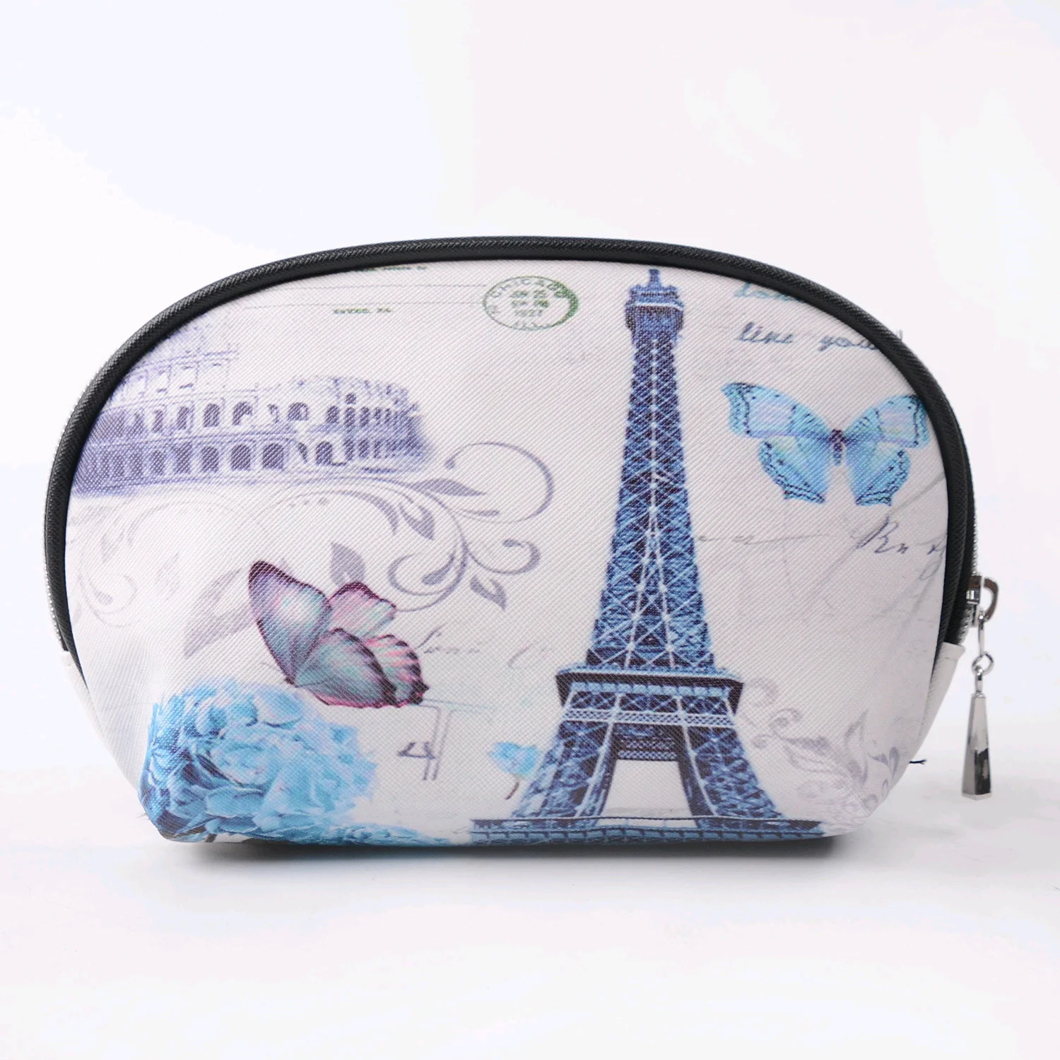 

Multifunction Toiletry Pouch Portable Hand-Held Makeup Purse With Zipper Travel Purse Storage Women Cosmetic Bag