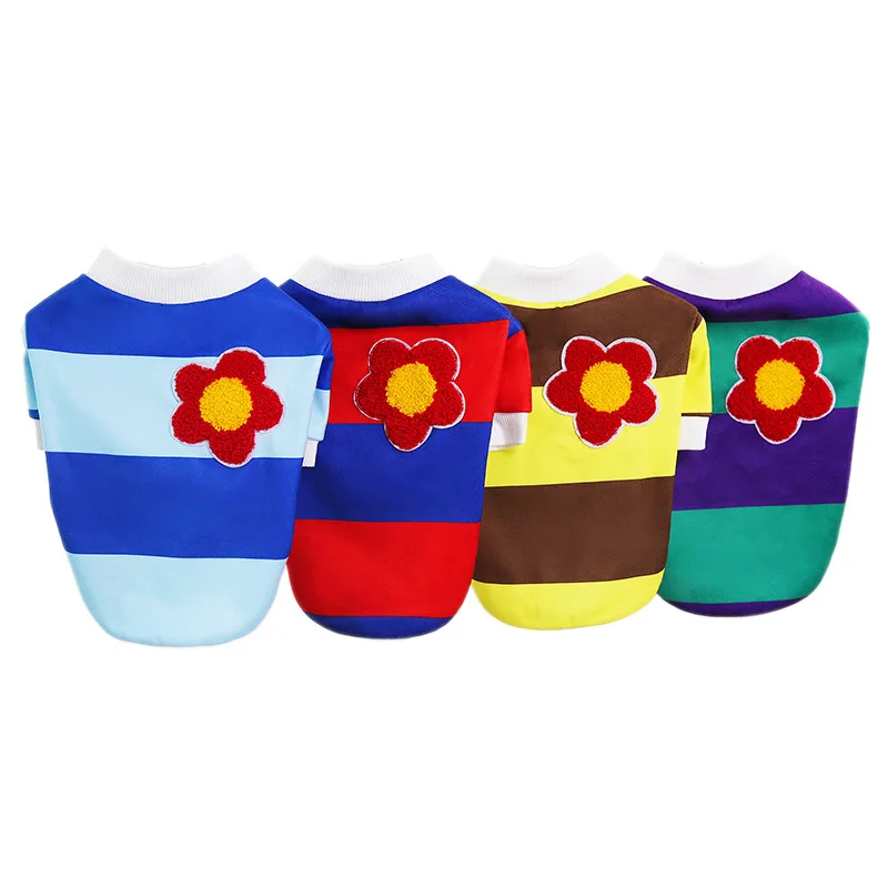 

Embroidery Dog Hoodies Lovely Warm Teddy Bear Dog Clothes Pet Supplies, As picture