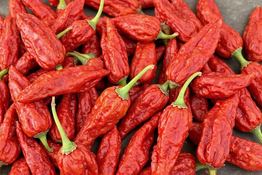 Fresh vs dried chili comparison