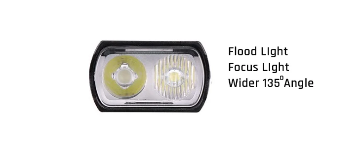 3 in 1 multifunctional Power bank USB rechargeable 1300lm 2 xml led bicycle front Light